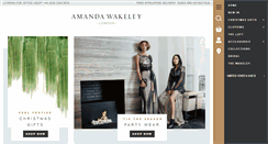 Desktop Screenshot of amandawakeley.com